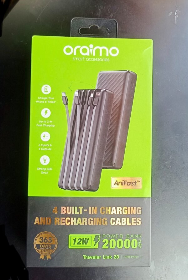 Oraimo Traveller Link 20 Power bank